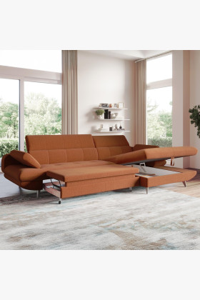 Rohová sedacia súprava LIBRA 3F-RECBK 307